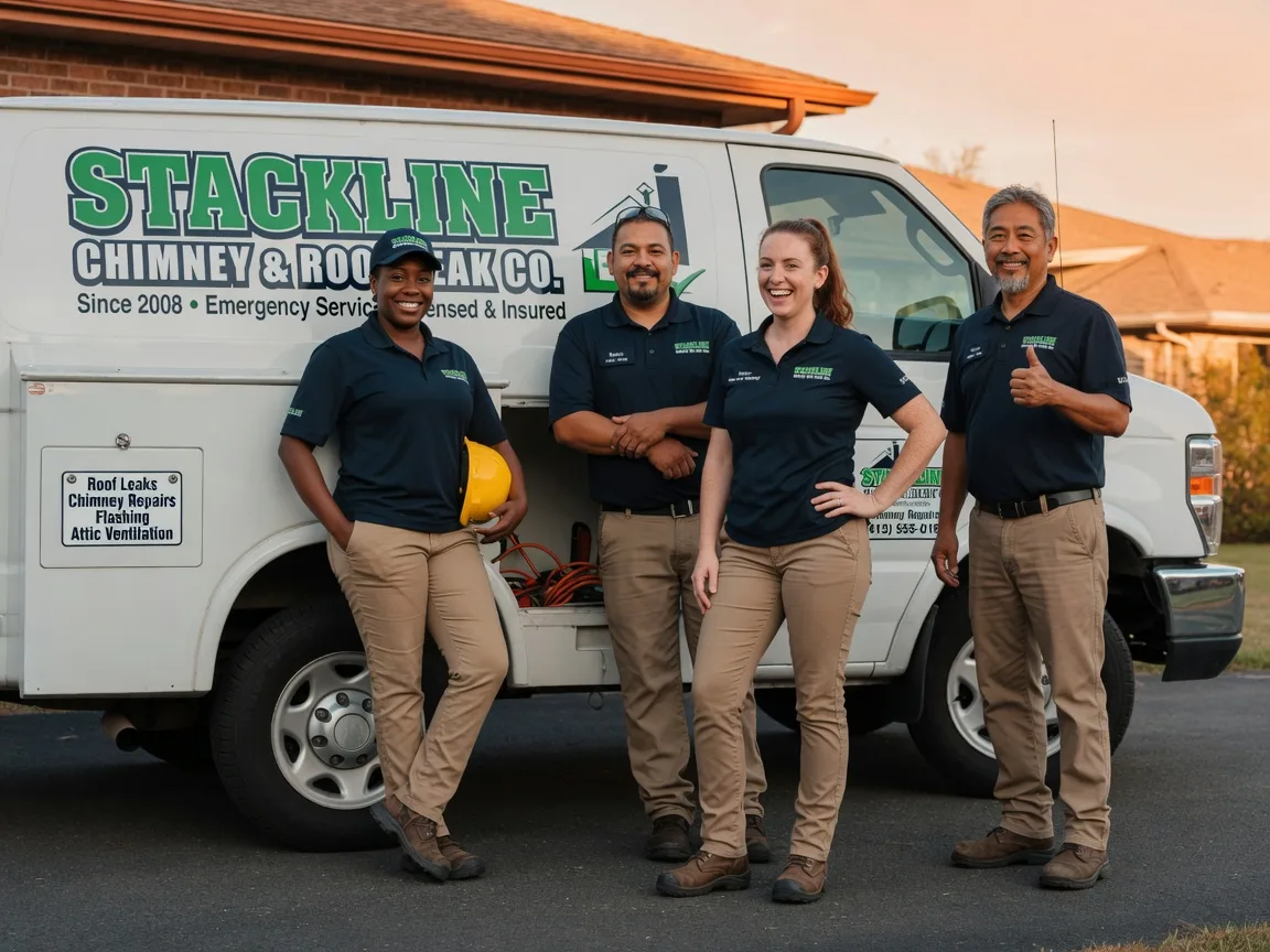 Chimney flashing repair company in Oakesdale, WA